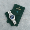 Rolex Oyster Perpetual 31 Blu Viola Oyster 77080 Blue Jeans